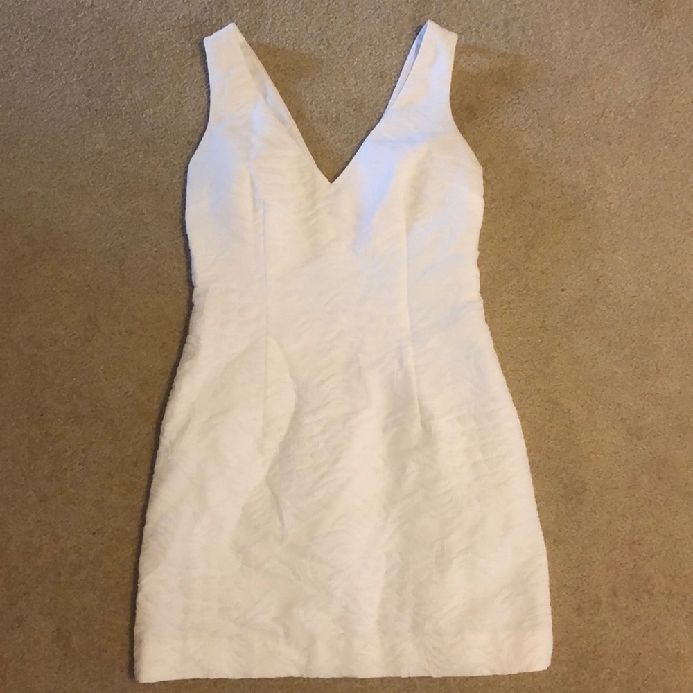 Lily Pulitzer White Patterned Dress